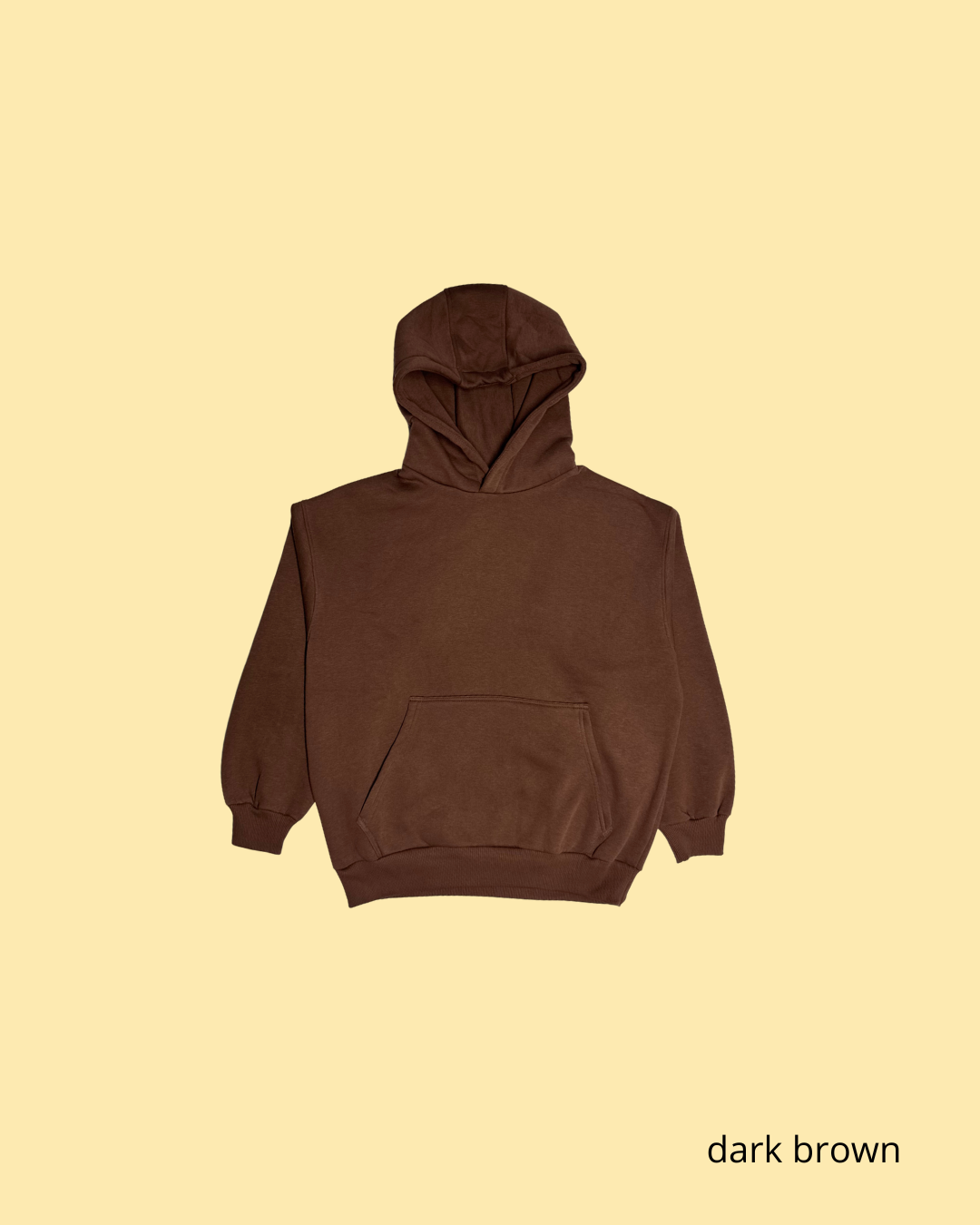 Oversized simple hoodie