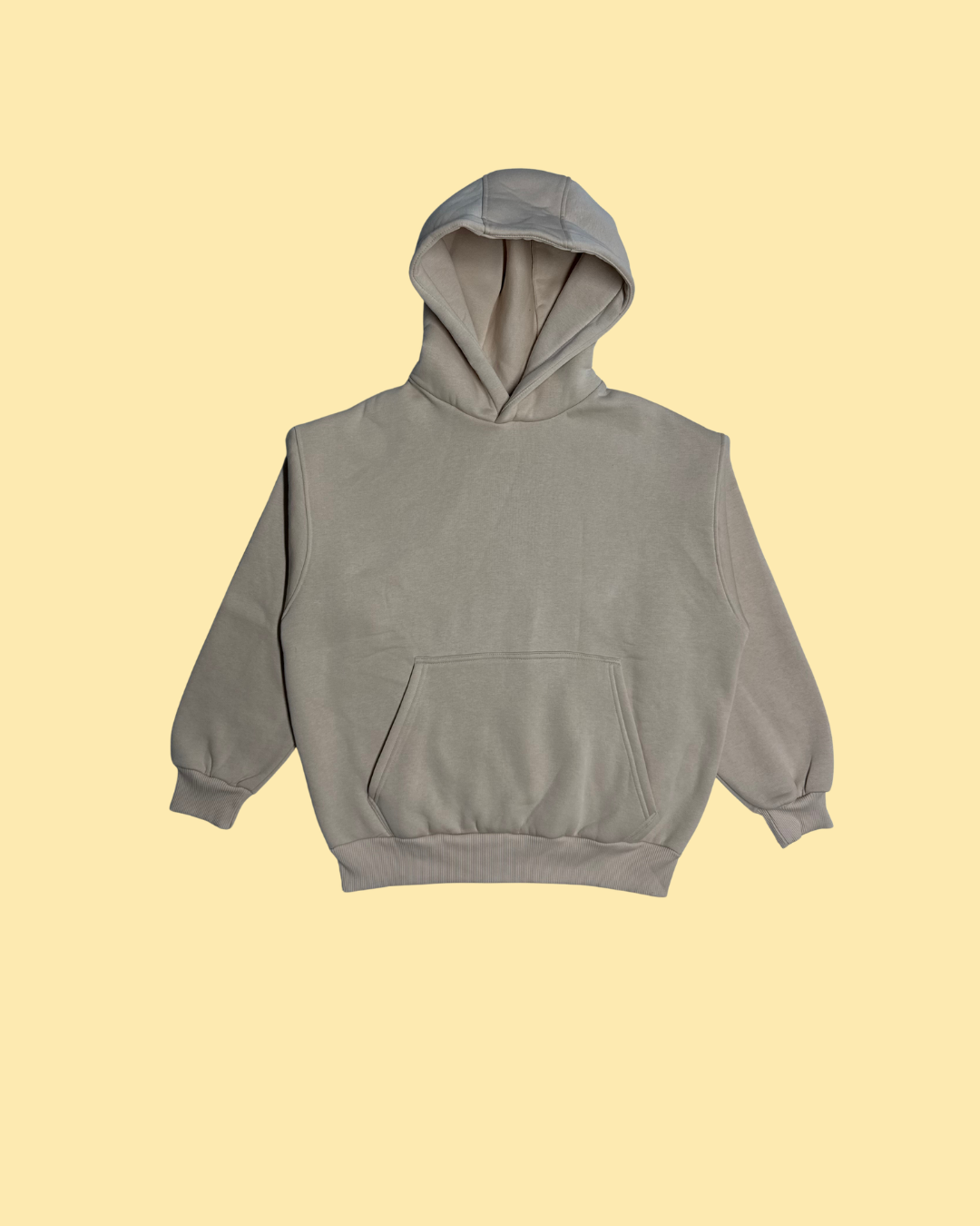 Oversized simple hoodie