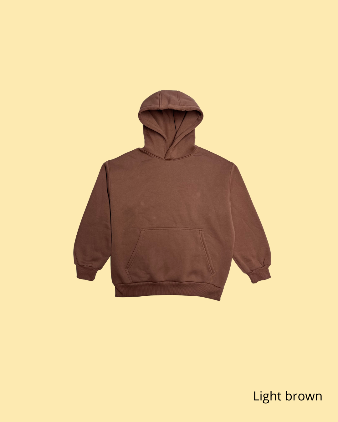 Oversized simple hoodie