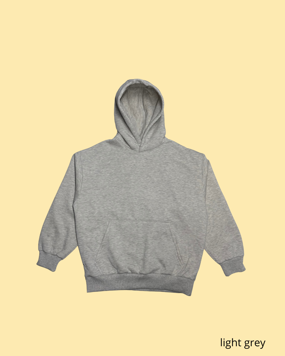 Oversized simple hoodie