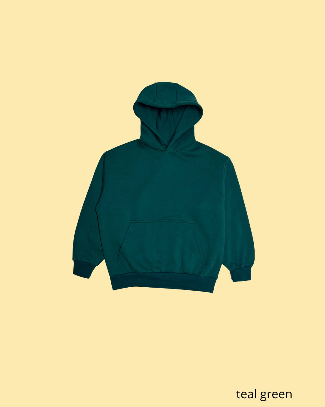 Oversized simple hoodie